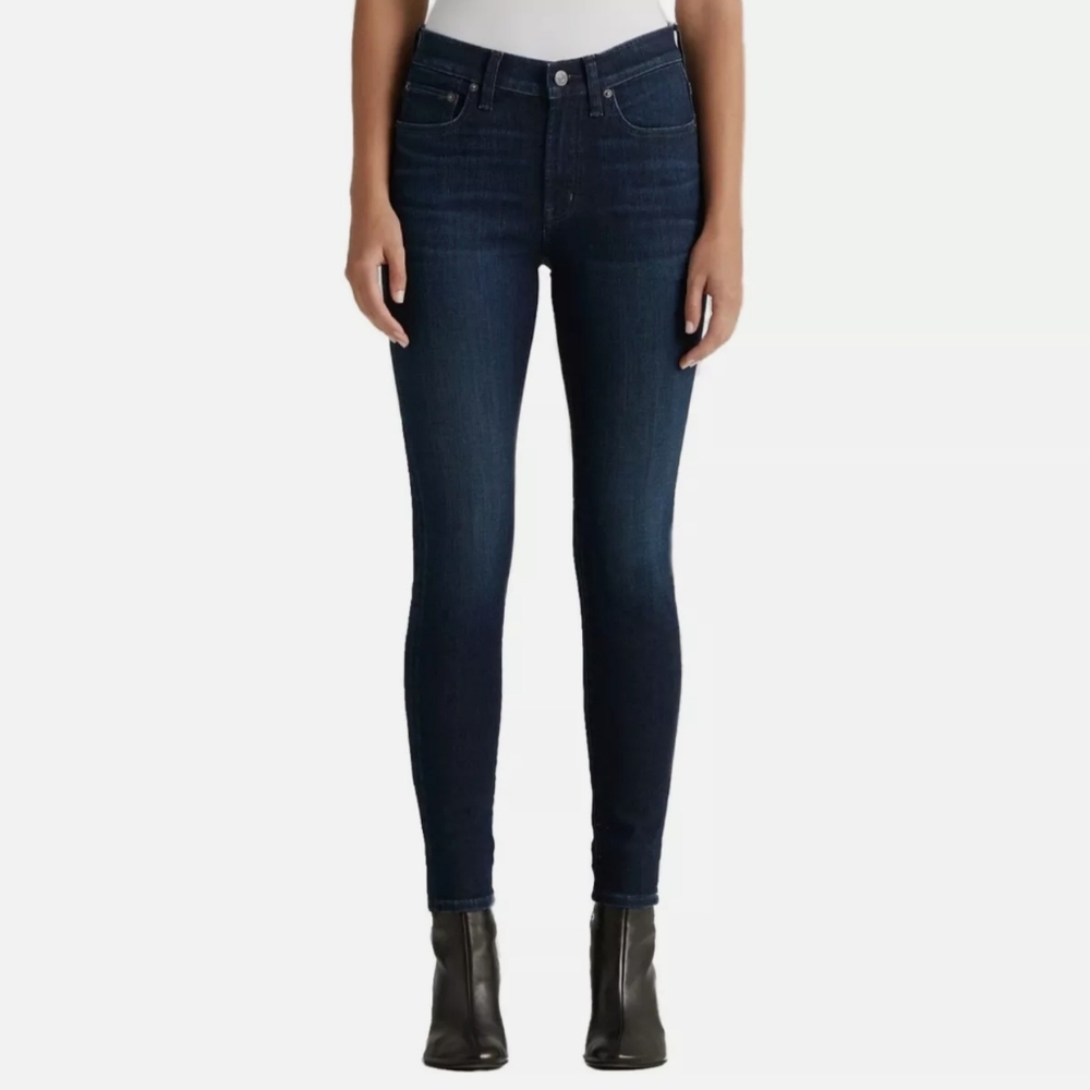 NWT Edwin Pixie Mid-Rise Skinny Jeans In Legend